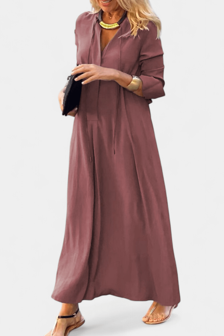 Helene | Robe à décolleté en V