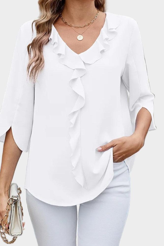 Helle | Blouse à Volants