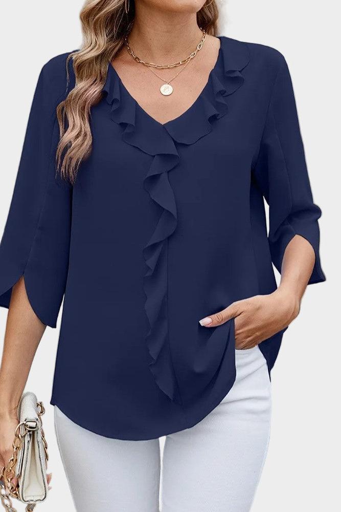 Helle | Blouse à Volants