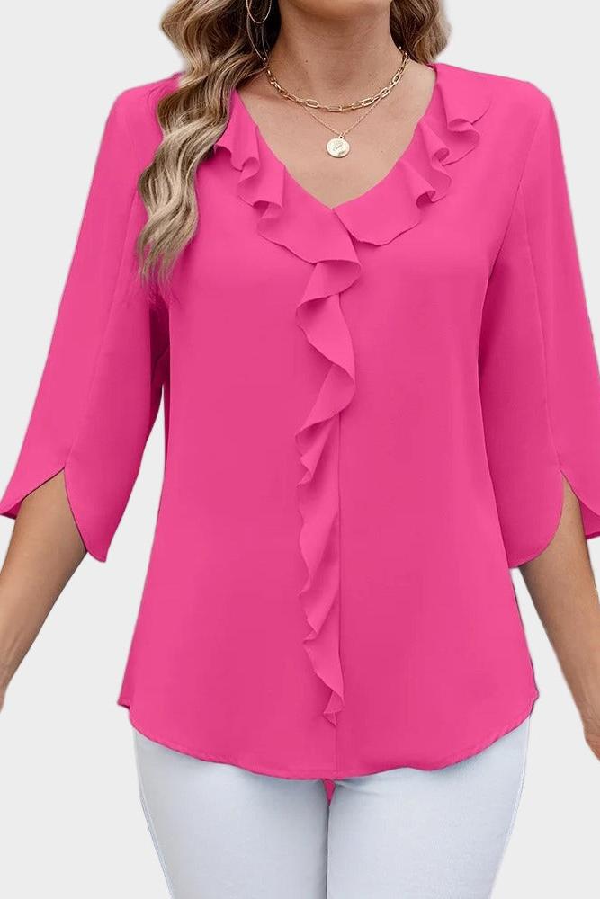 Helle | Blouse à Volants