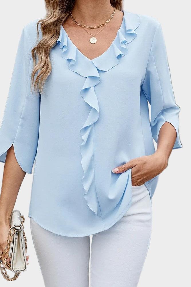Helle | Blouse à Volants