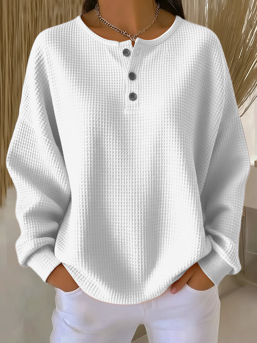 Helle™ | Pull en Maille Waffle