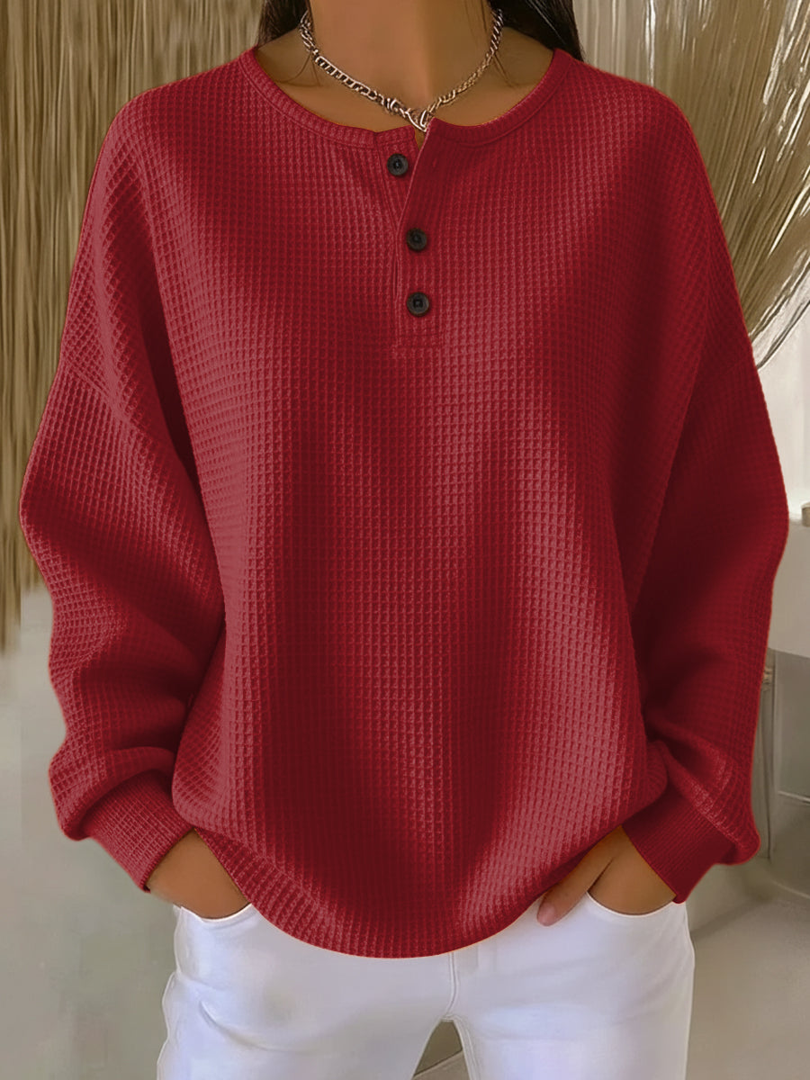 Helle™ | Pull en Maille Waffle
