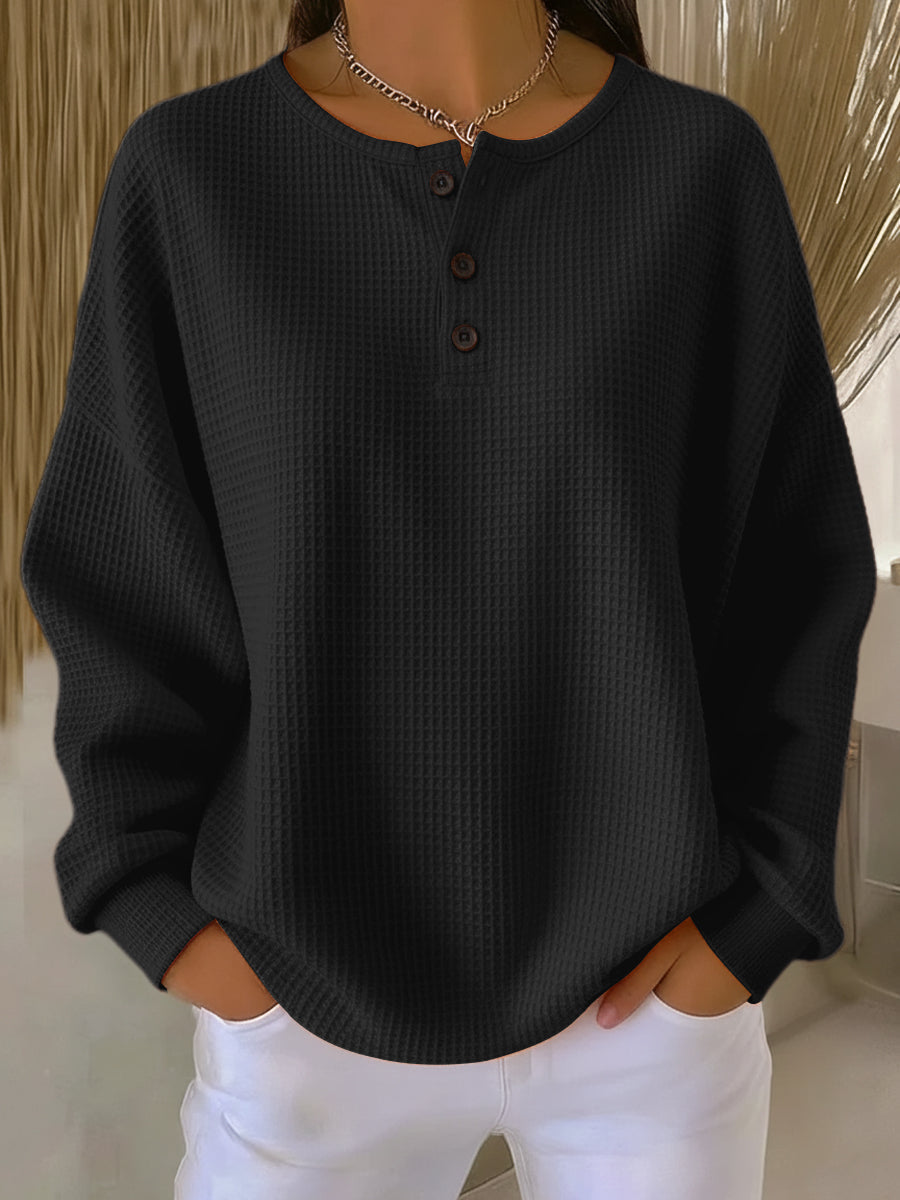 Helle™ | Pull en Maille Waffle