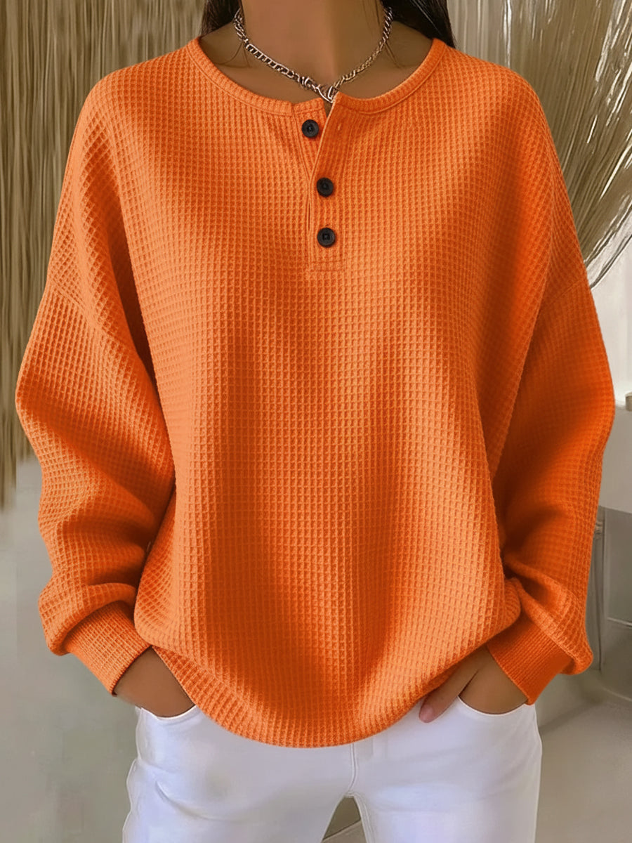 Helle™ | Pull en Maille Waffle