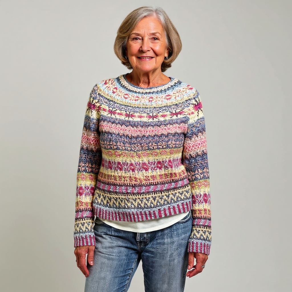 Holly | Pull Vintage Islandais
