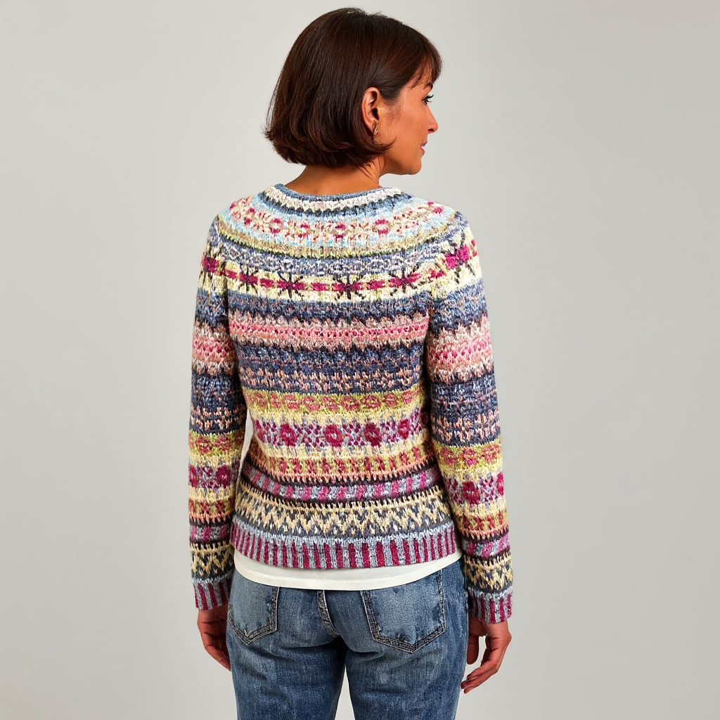 Holly | Pull Vintage Islandais