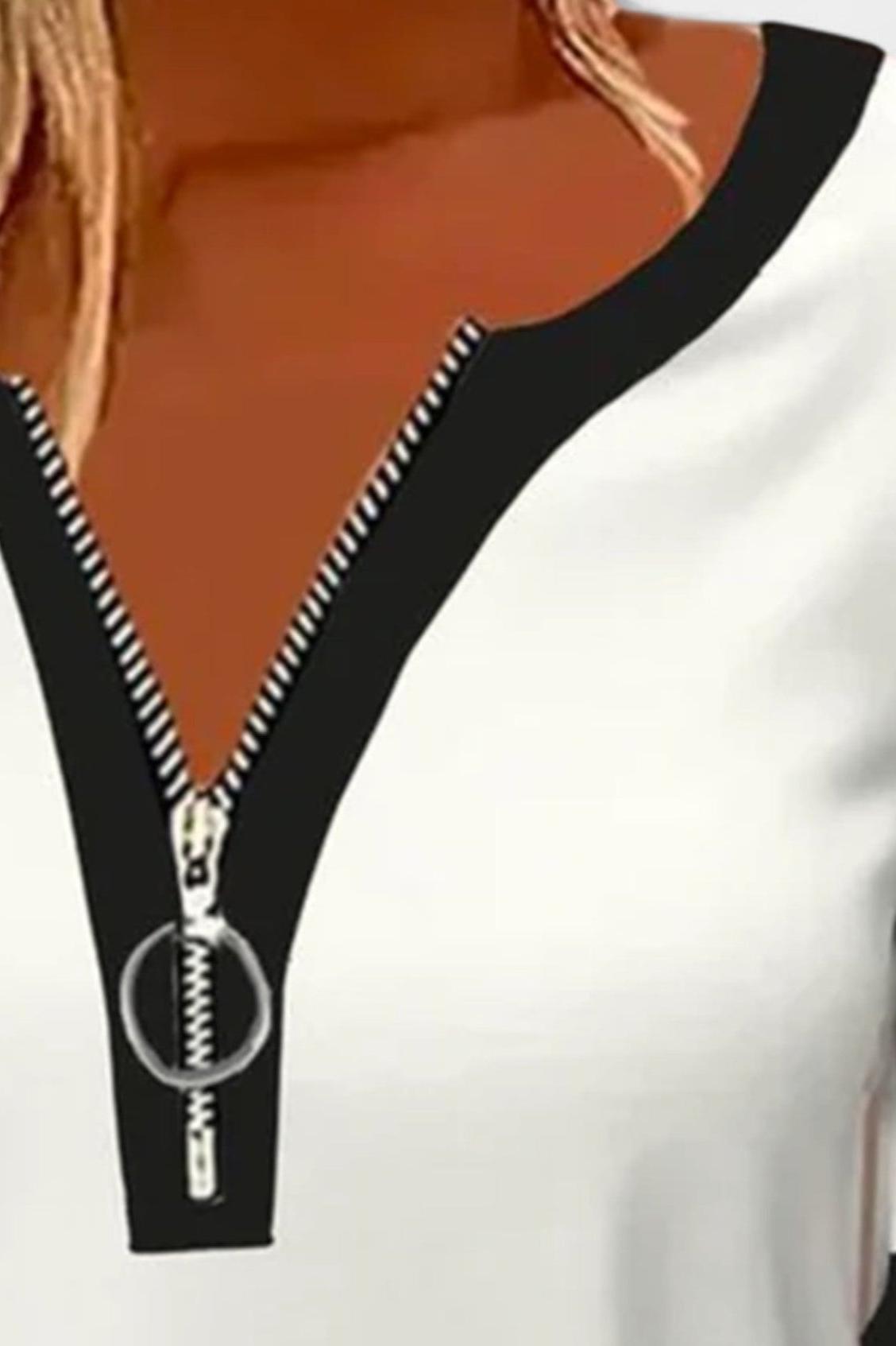 Ida | Pull à manches longues avec zip