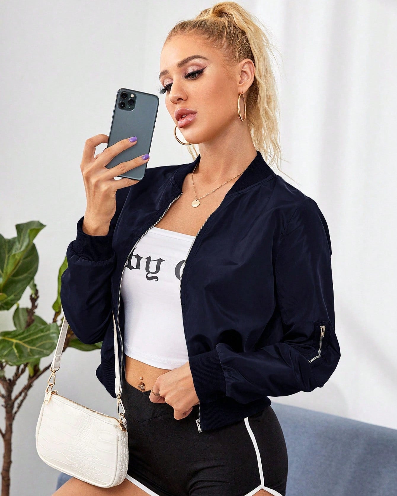 Ida | Veste bomber légère