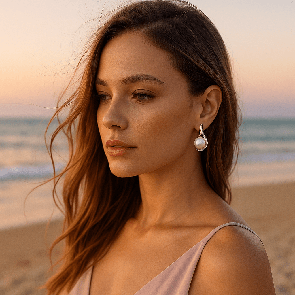 Ida | Boucles d'oreilles avec perles