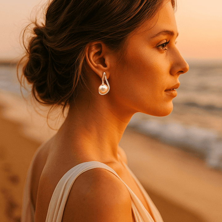 Ida | Boucles d'oreilles avec perles