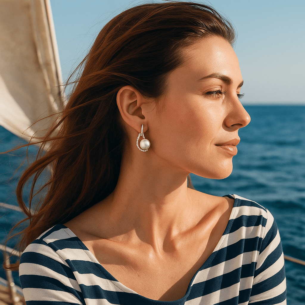 Ida | Boucles d'oreilles avec perles