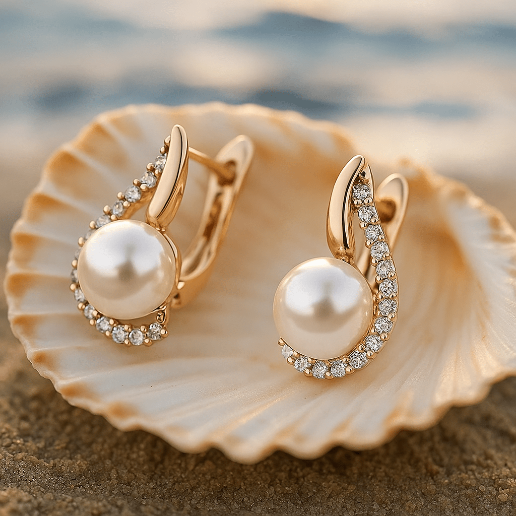 Ida | Boucles d'oreilles avec perles