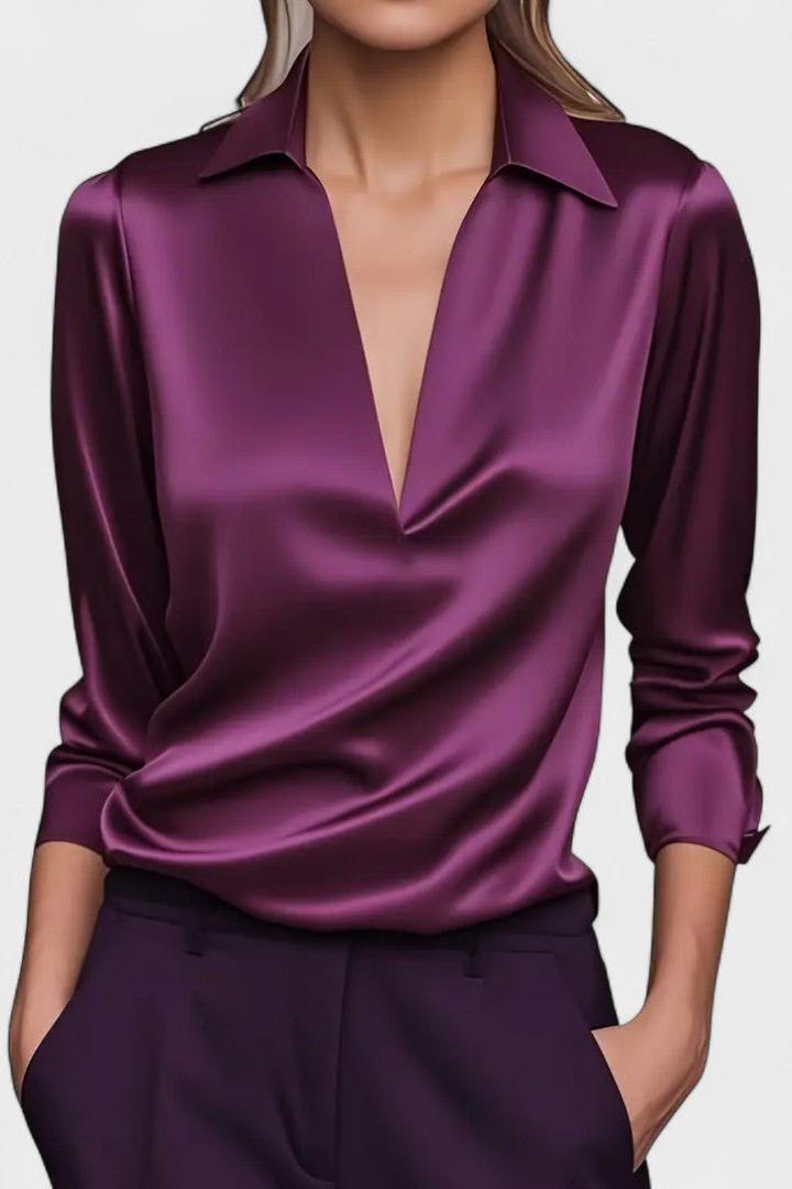 Ida | Chemise en satin