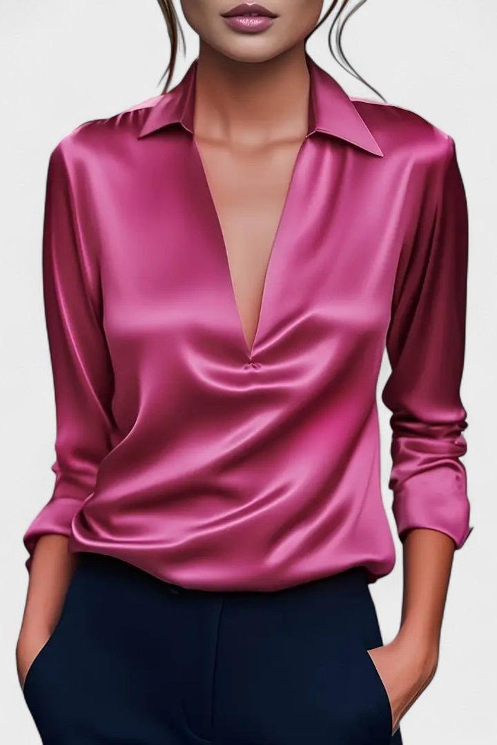 Ida | Chemise en satin