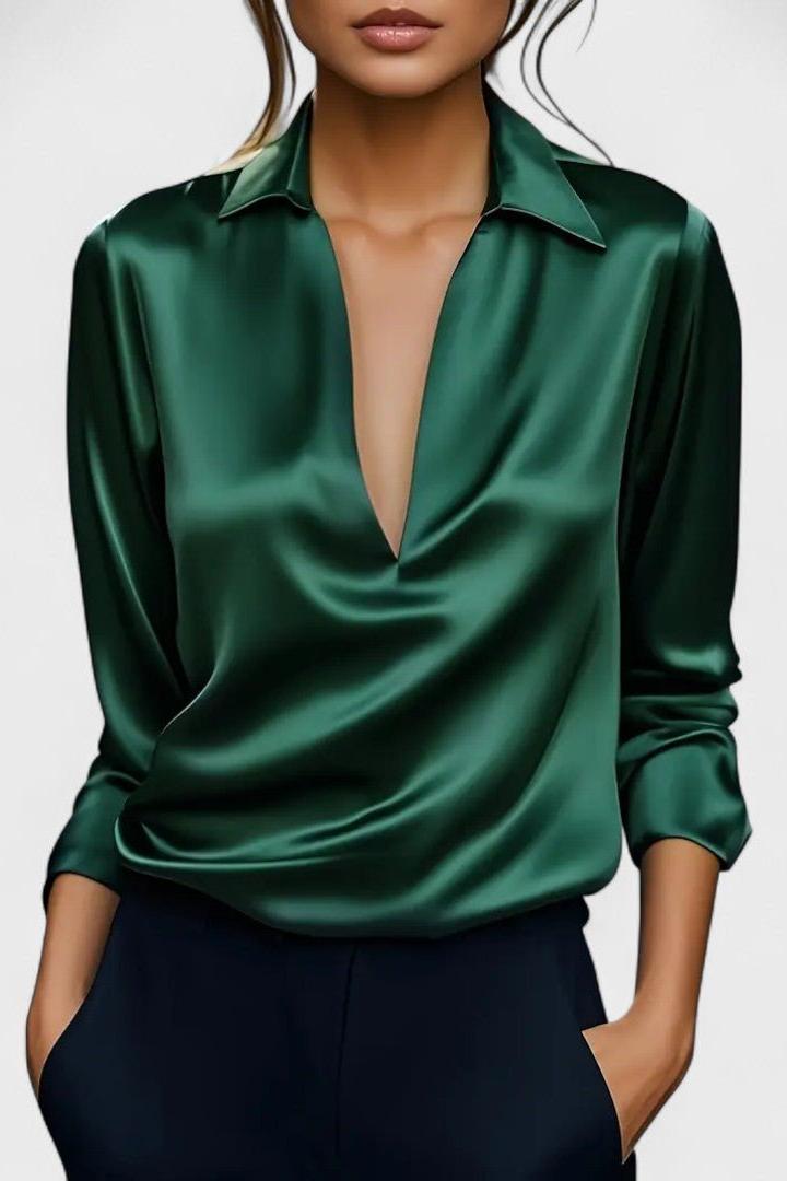 Ida | Chemise en satin