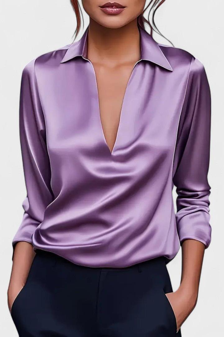 Ida | Chemise en satin