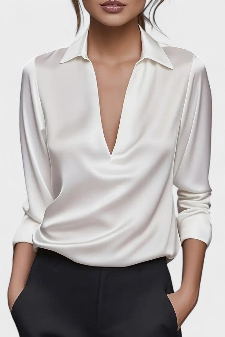 Ida | Chemise en satin