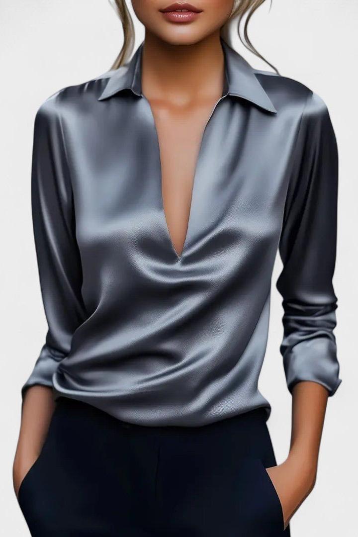 Ida | Chemise en satin