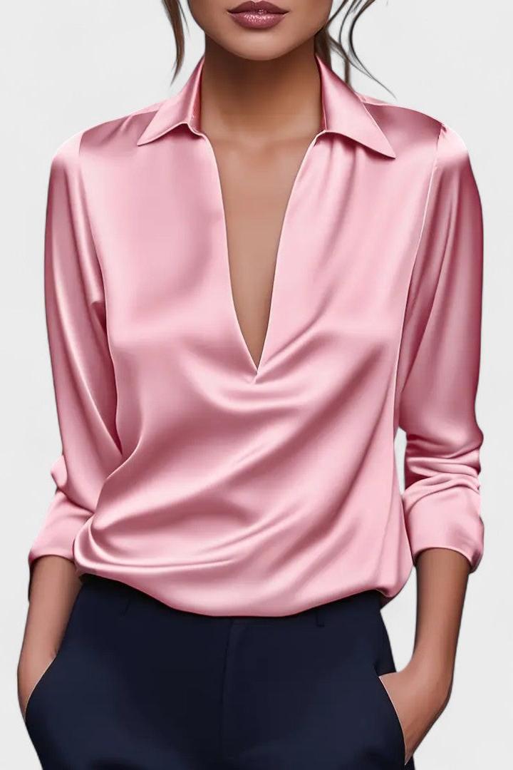 Ida | Chemise en satin