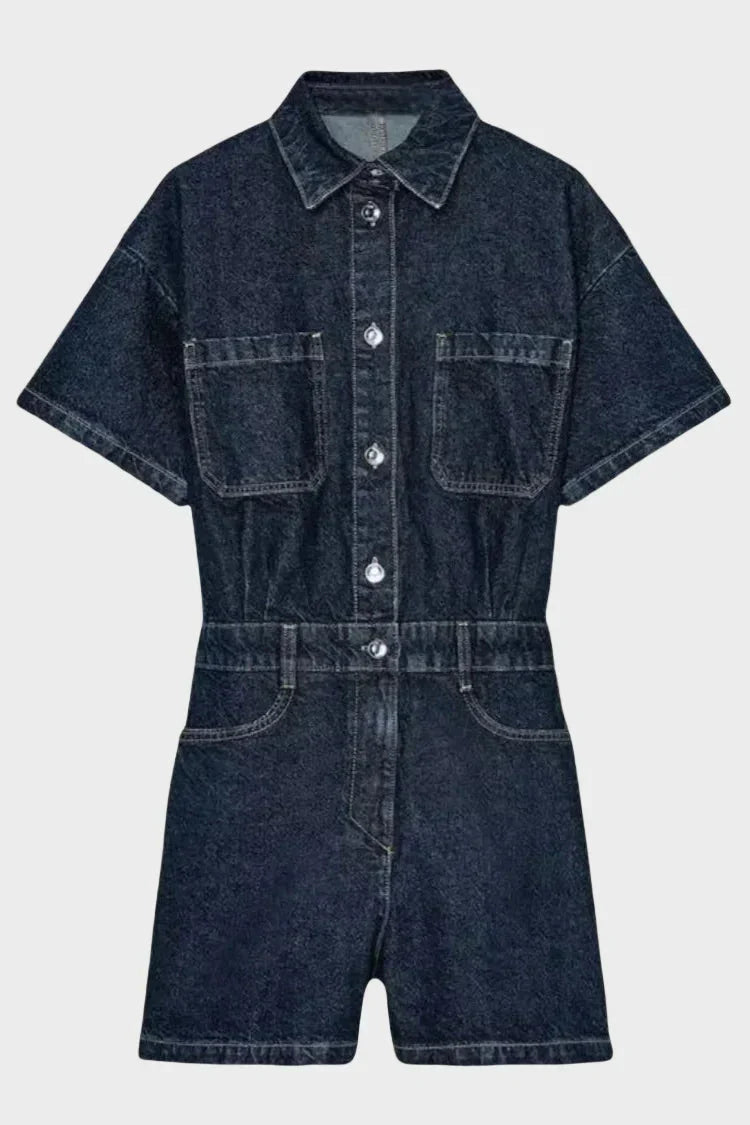 Inger | Salopette en denim
