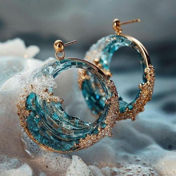 Inger | Boucles d'oreilles tempétueuses