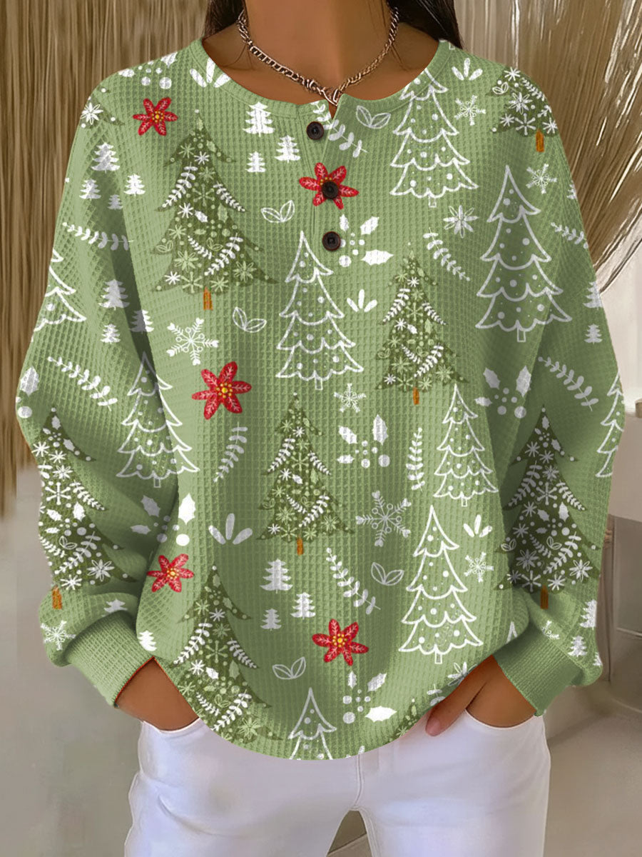 Ingrid™ - Pull avec motif de Noël