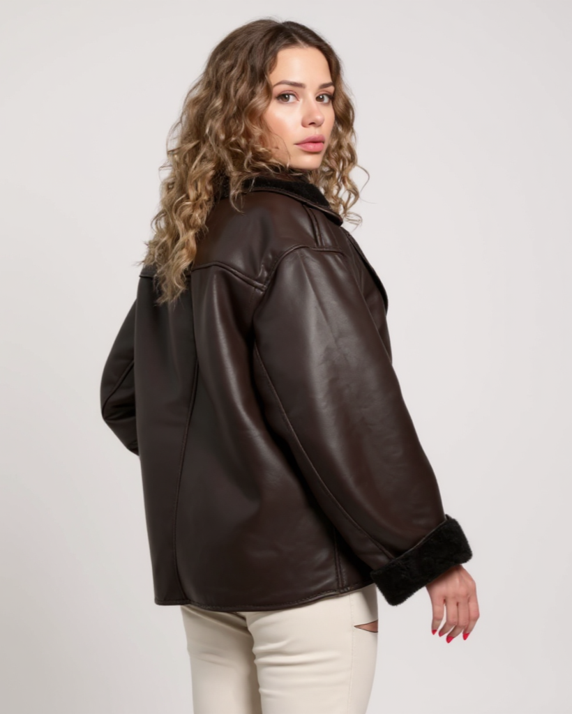 Isabelle | Veste en cuir