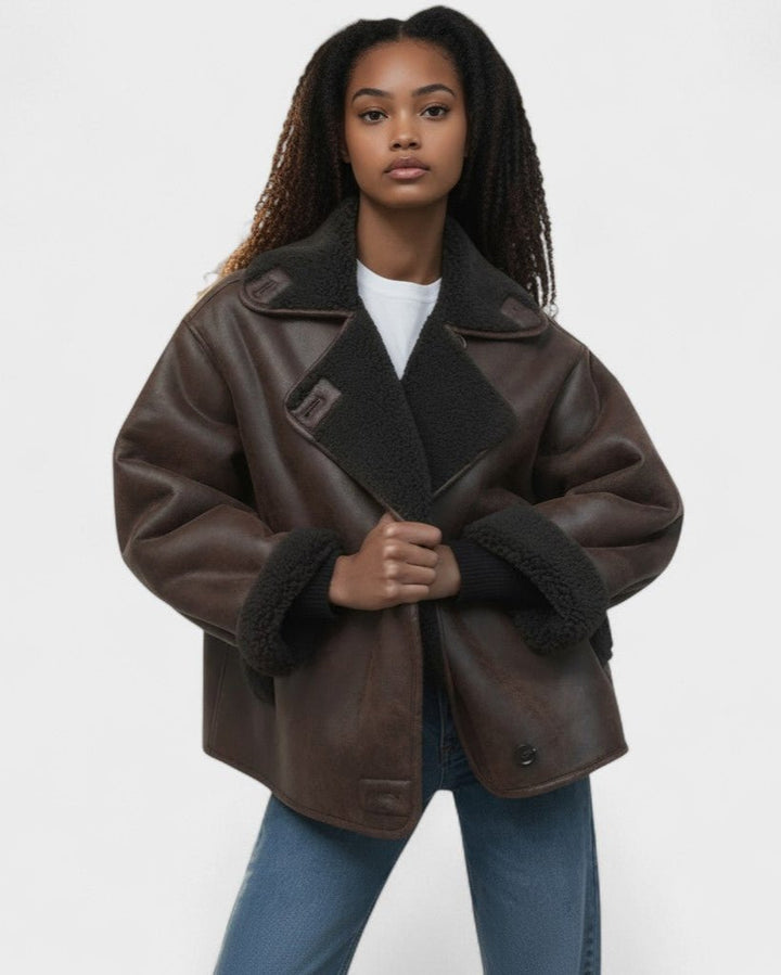 Isabelle | Veste en cuir