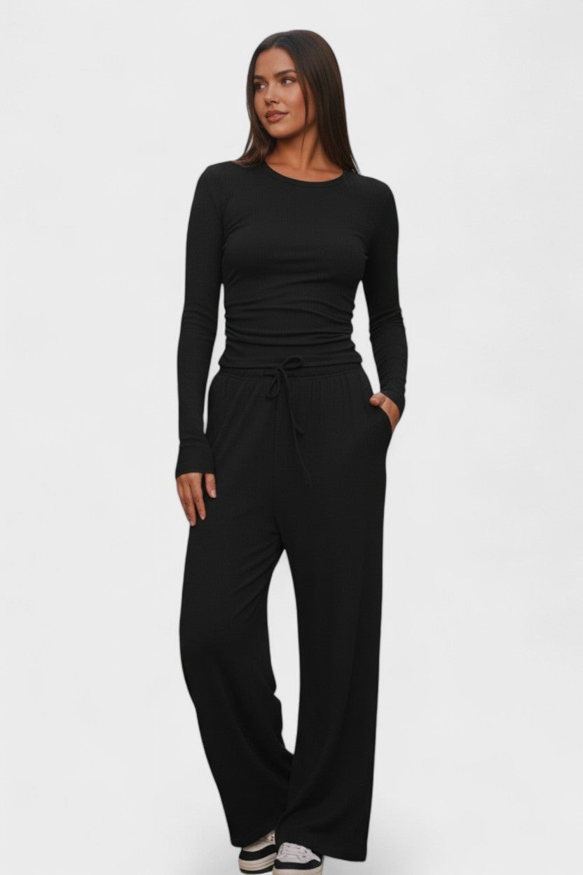 Jana™ | Ensemble loose avec manches longues