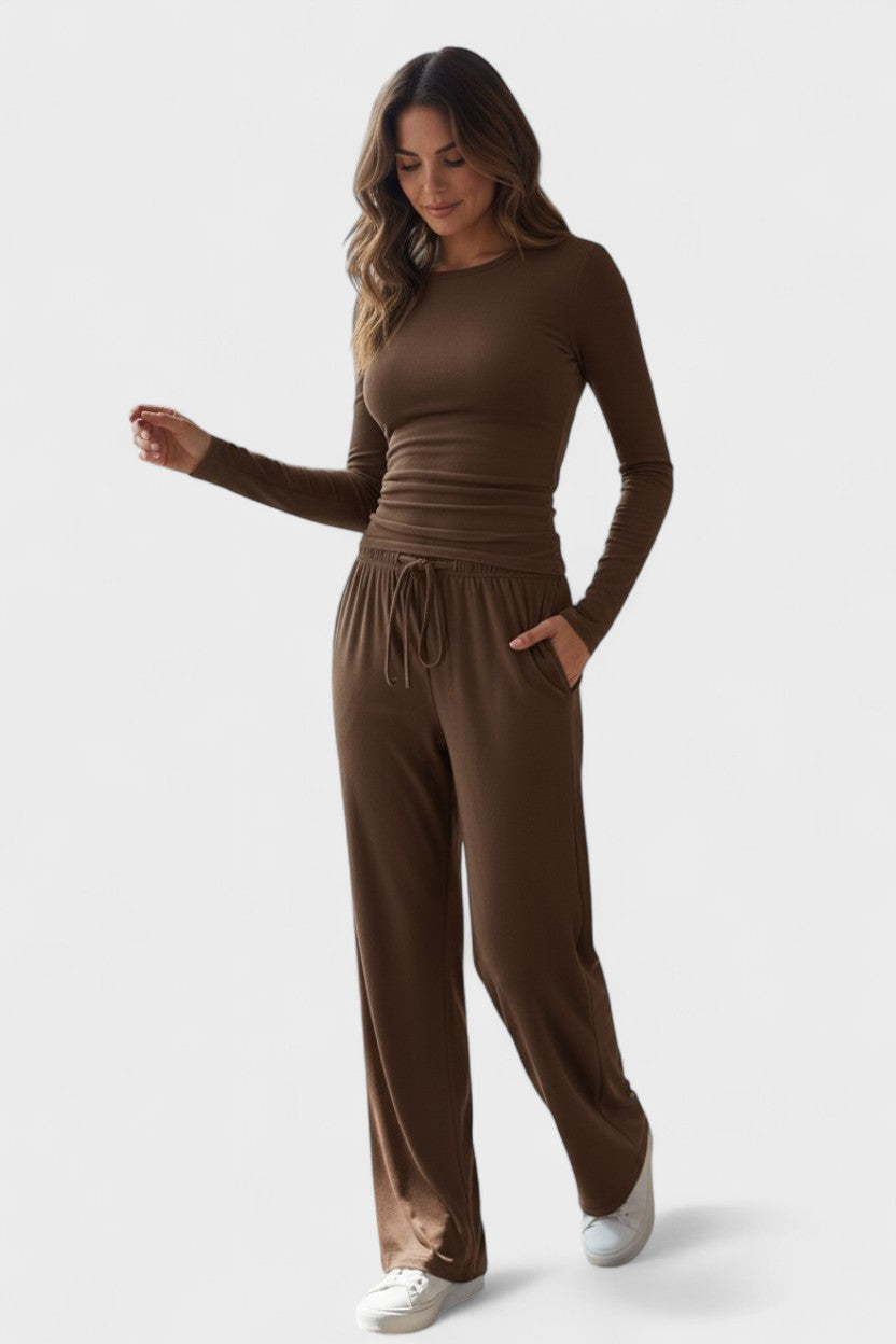 Jana™ | Ensemble loose avec manches longues