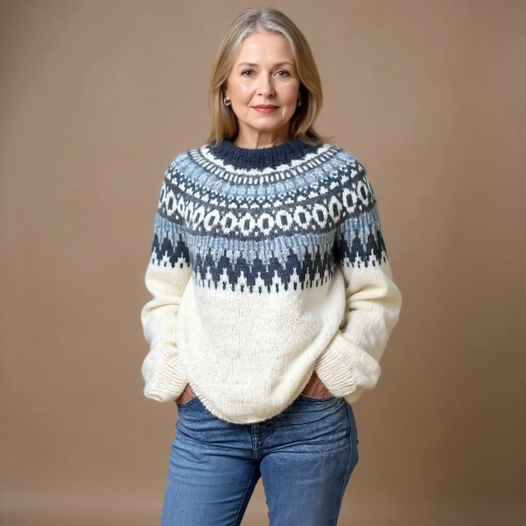 Janet | Pull Vintage Islandais