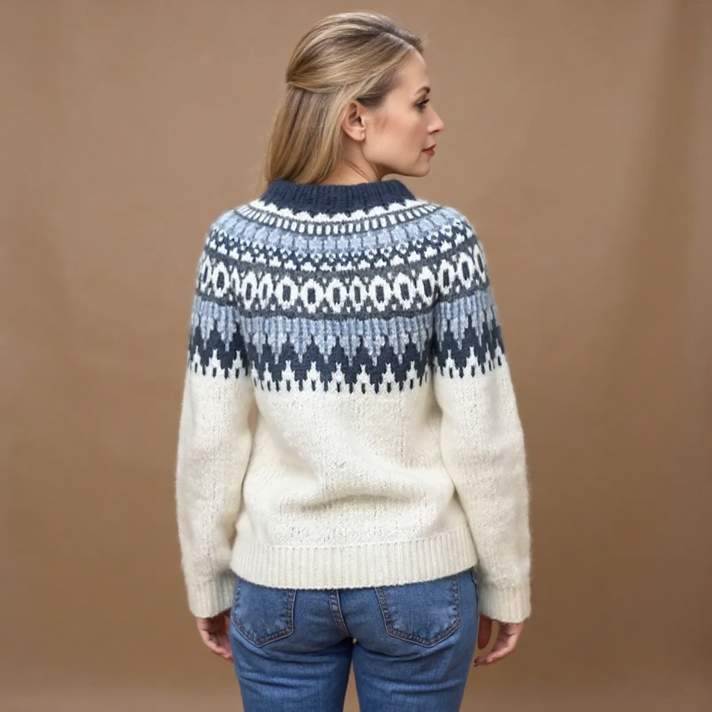Janet | Pull Vintage Islandais