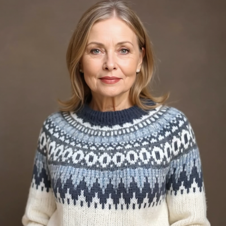Janet | Pull Vintage Islandais