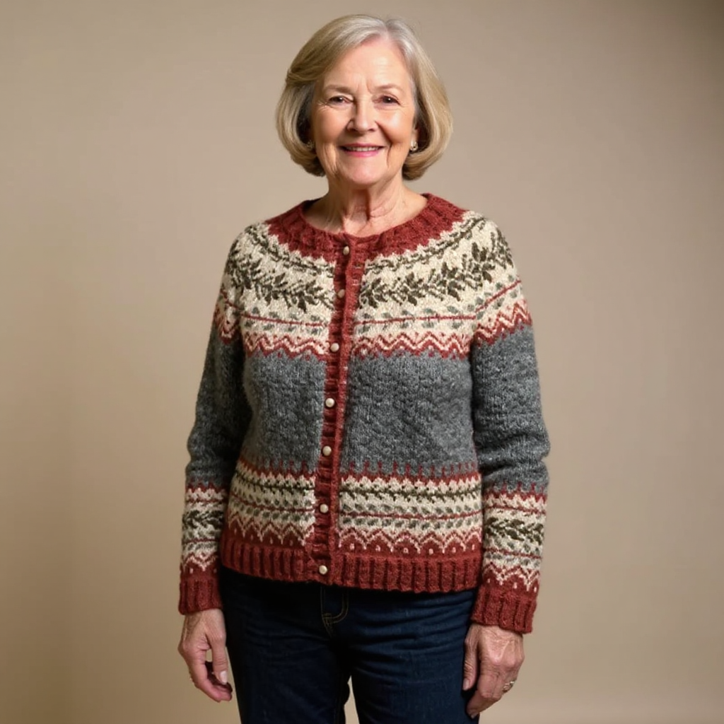 Jessica | Veste en tricot Vintage Island