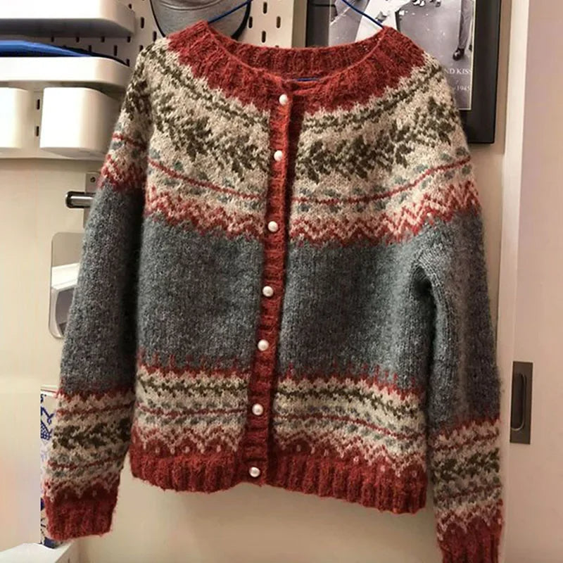 Jessica | Veste en tricot Vintage Island