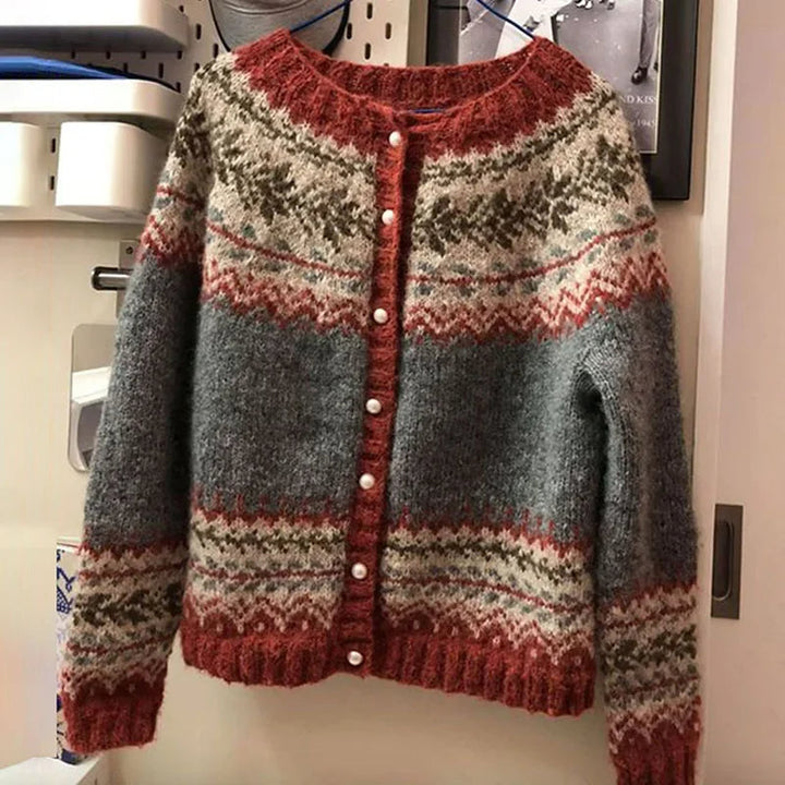 Jessica | Veste en tricot Vintage Island