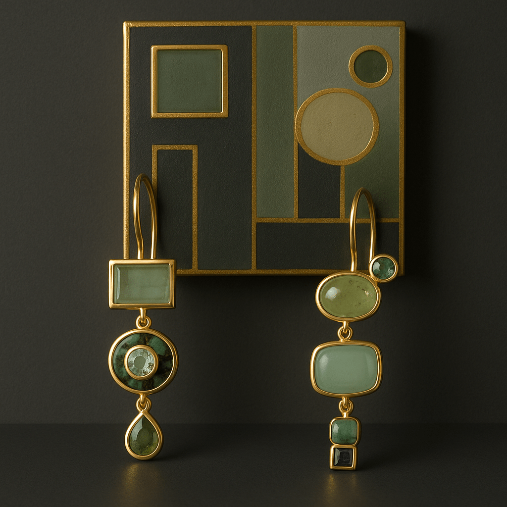 Johanne | Boucles d'oreilles Cœur de Forêt