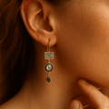 Johanne | Boucles d'oreilles Cœur de Forêt