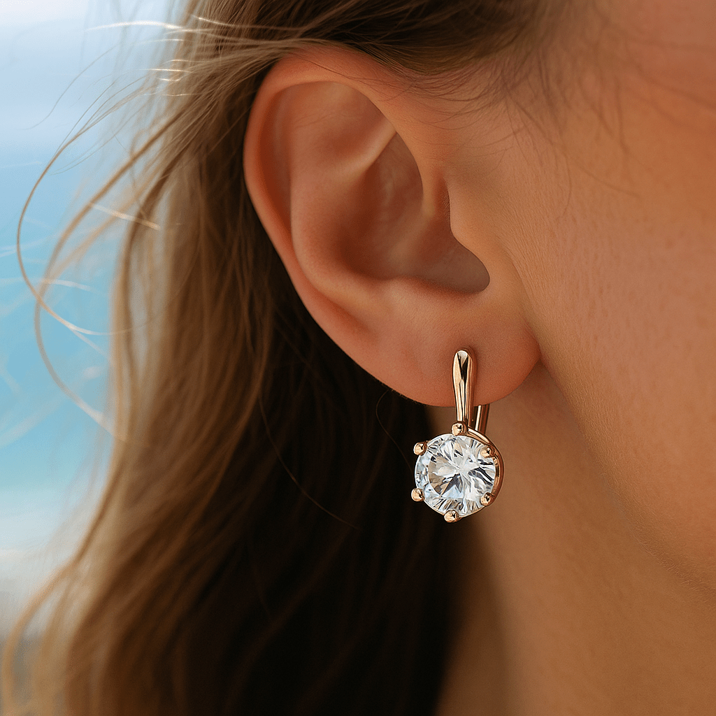 Julie | Boucles d'oreilles en Zircone
