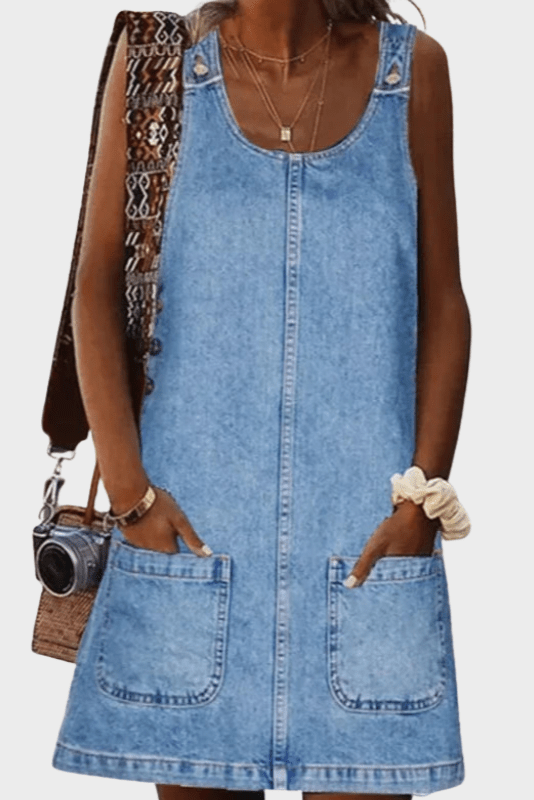 Karen | Robe en Denim