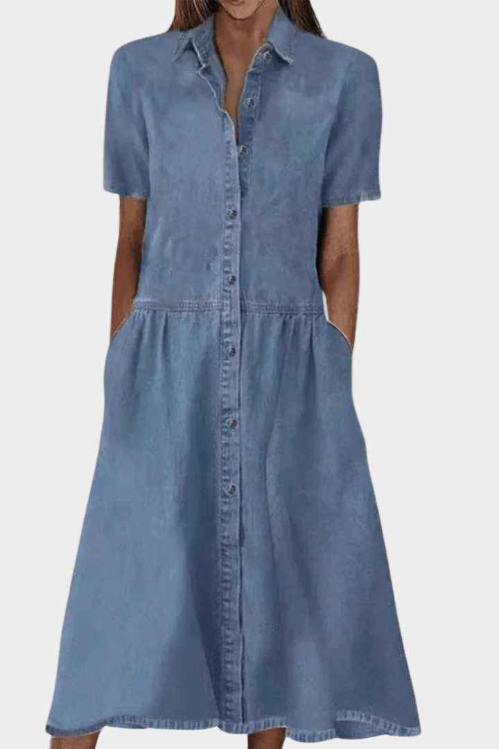 Karen | Robe en Denim