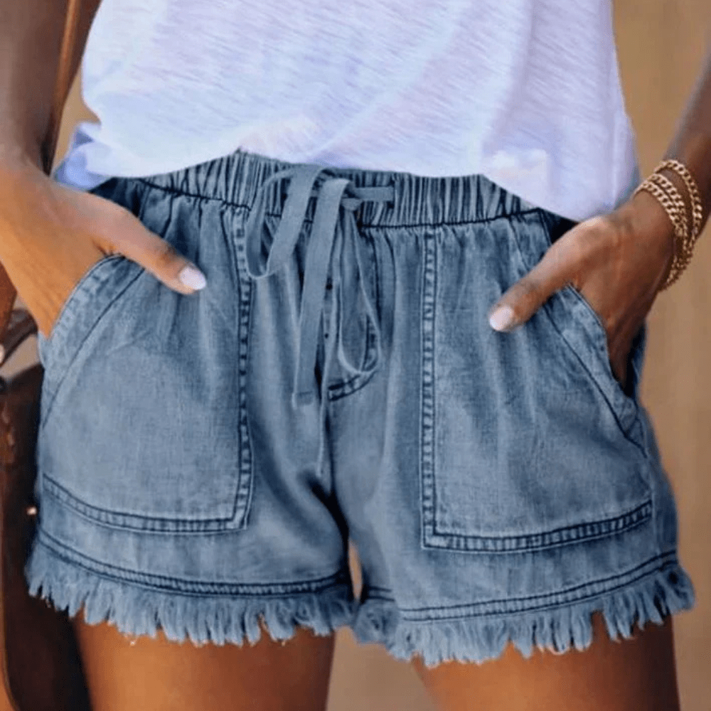 Karen | Shorts en Jean Taille Haute
