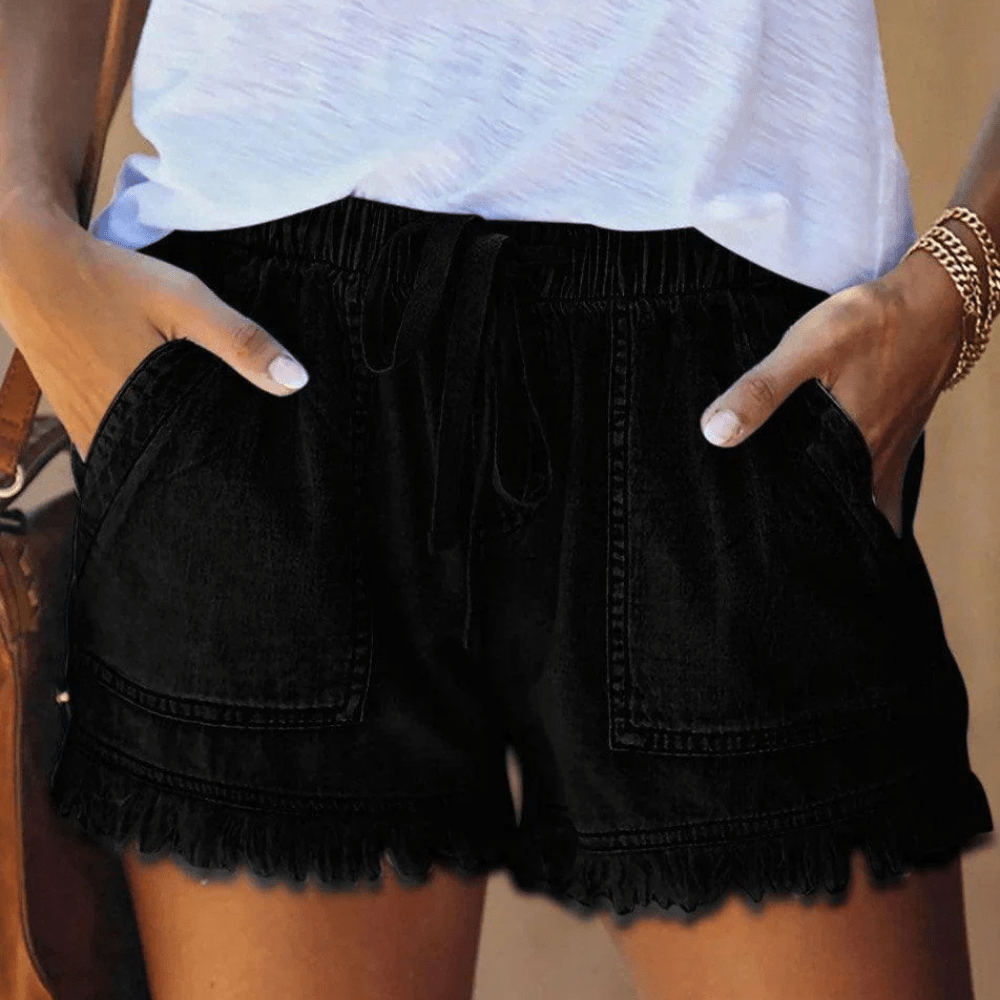 Karen | Shorts en Jean Taille Haute