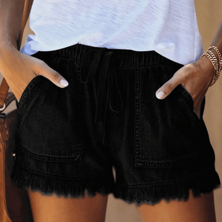 Karen | Shorts en Jean Taille Haute