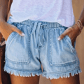 Karen | Shorts en Jean Taille Haute