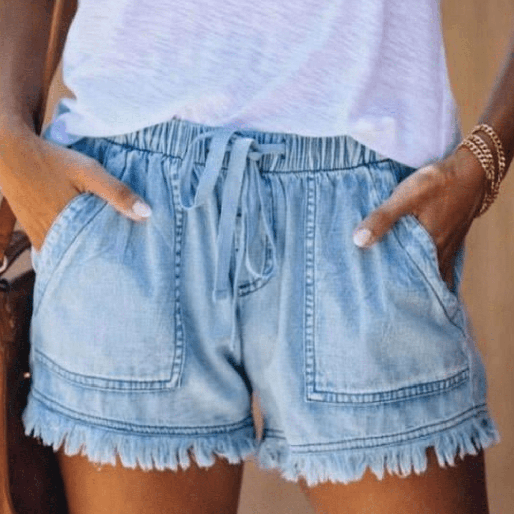 Karen | Shorts en Jean Taille Haute