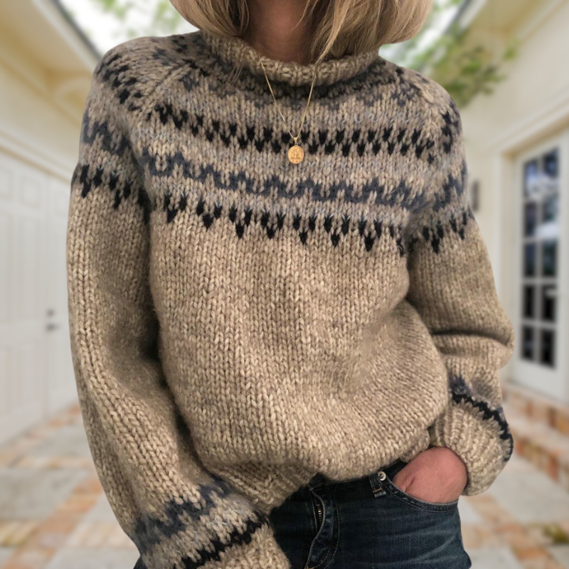 Karen | Pull Vintage Islandais