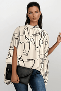 Karla | Blouse de soirée polyvalente