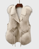 Katrine | Gilet élégant en cuir